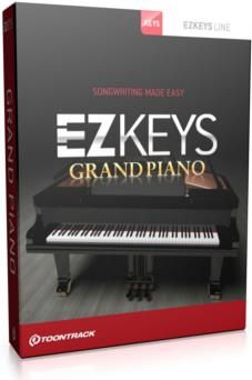Toontrack Ezkeys Grand Piano instrument wirtualny, brzmienie Steinway model D, [Pop/Rock, Soul/RnB, Country, Gospel, Jazz, Blues, Boogie, Funk], wersj