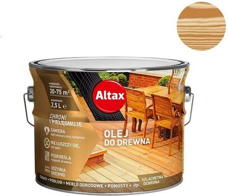 Altax Olej do Drewna Bezbarwny 2,5L (ALTALT00360)