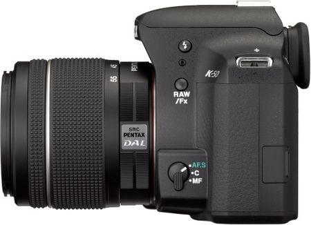Lustrzanka Pentax K-50 Czarny + 18-55mm + 50-200mm - Ceny i