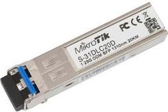 Zdjęcie MIKROTIK S-31DLC20D 1.25G SFP LX-LC SM 1310NM 20KM DDM FOR RB260X,RB2011X,CCRX (MT S-31DLC20D) - Biłgoraj