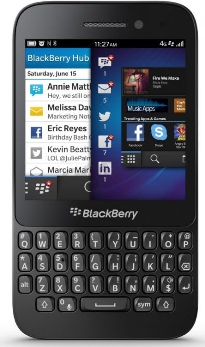 blackberry q5 black