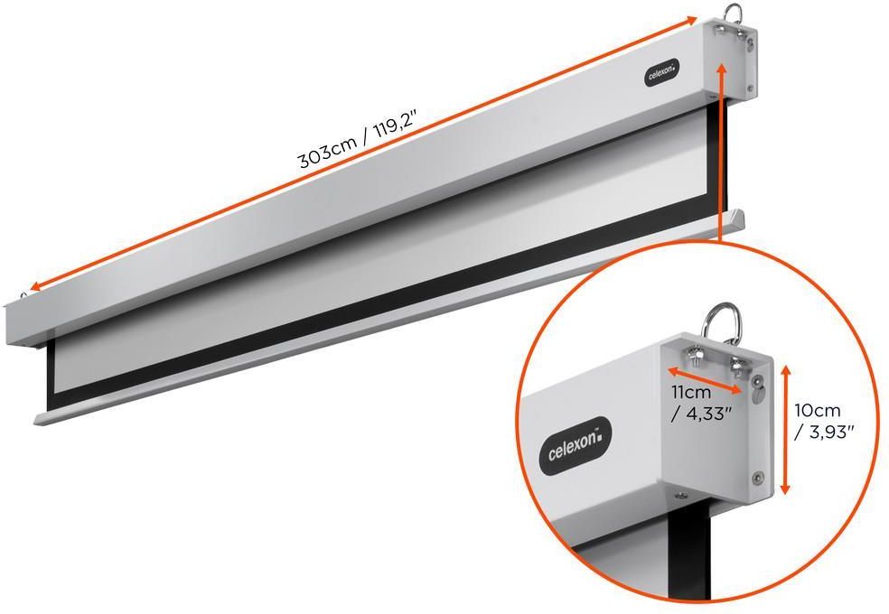 фото Проекционный экран Celexon Professional Plus 280x175cm