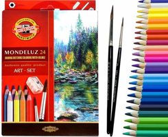 Zdjęcie Koh-I-Nor Kredki Akwarelowe 24 Kol. Mondeluz /3711/ - Kutno