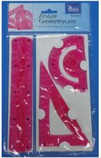 Zdjęcie Tetis Zestaw Geometryczny Bl010-Rk Różowy Elastyczny - Mikołów