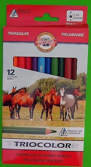 Zdjęcie Koh-I-Nor Kredki Triocolor 12 Kolorów - Głowno