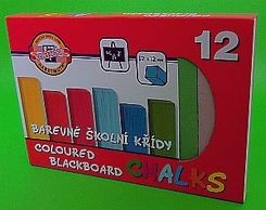 Zdjęcie Koh-I-Nor Kreda Szkolna Kolorowa 12 Kolorów - Janowiec Wielkopolski