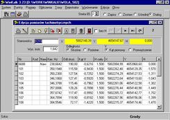 CODER MODUŁ WINKALK V 3.9 : WSPÓŁPRACA z REJESTRATORAMI I TOTALSTATION (Winkalk-M-WR)