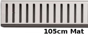 Alcaplast Ruszt PURE-1050m mat 105 cm do odwodnienia liniowego PURE-1050m