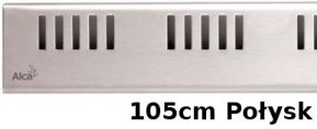 Alcaplast Ruszt DREAM-1050l połysk 105 cm do odwodnienia liniowego DREAM-1050l
