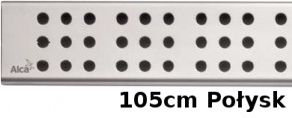 Alcaplast Ruszt CUBE-1050l połysk 105 cm do odwodnienia liniowego CUBE-1050l