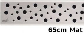 Alcaplast Ruszt BUBLE-650m mat 65 cm do odwodnienia liniowego BUBLE-650m