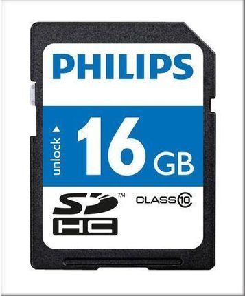 Philips SD HC 16 GB Class 10 (FM016SD45B/10)