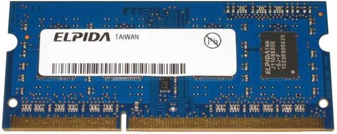 ELPIDA SODIMM 2GB 1066MHz PC3 - 8500 (EBJ21UE8BDS0-AE-F) - Pamięć RAM ...