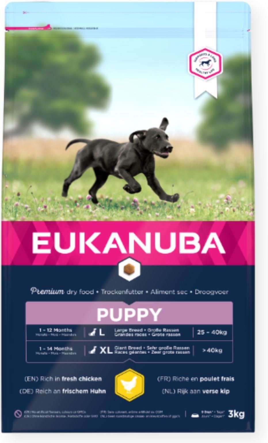 Eukanuba growing puppy hotsell large breed chicken