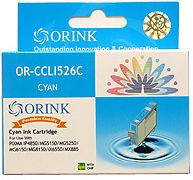 Orink Zamiennik do Canon MG6250 MX715 MX885 iP4950 CLI-526C cyan (OR-CCLI526C)