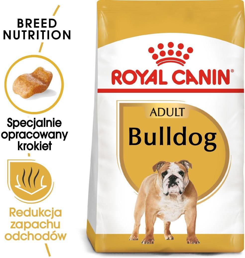Karma Royal Canin Bulldog Adult 12kg - Ceny i opinie - Ceneo.pl