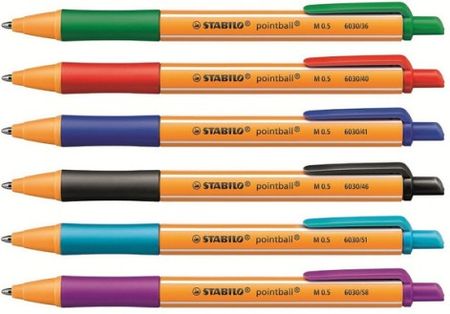 Stabilo Długopis Pointball Kolor: Czarny