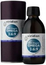 Viridian Organic Omega 3:6:9 Oil 200 Ml