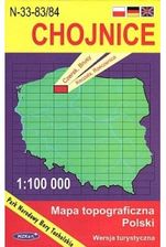 WzKart: CHOJNICE 1:100 000 mapa topograficzna Polski wydanie ...