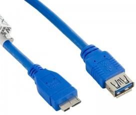 4World Kabel USB 3.0 AF- Micro BM 1.8m niebieski (8971)
