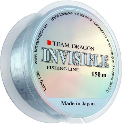Fluorocarbon DRAGON INVISIBLE 20 m 0.415 mm/11.10 kg clear