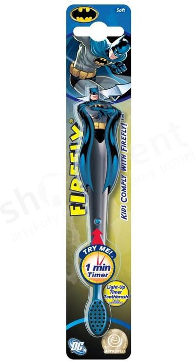 Dr Fresh Batman Firefly Świecąca Szczoteczka Do Zębów Z Timerem Dla ...