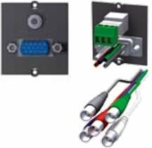 Bachmann Custom module 1x VGA + 1x stereo (917.073)