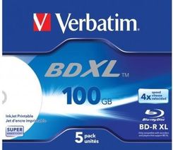 Verbatim BD-R XL 100GB 4x 5-pack (43789)