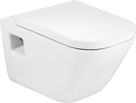 Geberit Duofixbasic UP100 H112+wc Roca Gap+deska wolnoopadająca zestaw WC 115.135.46.1+A346477000