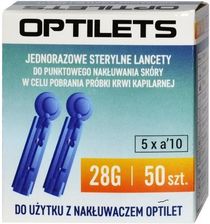 Zdjęcie Diagnosis Lancety OPTILETS 50 sztuk - Chojnów