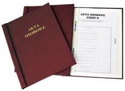 Zdjęcie Teczka na akta osobowe Delfin bordowa - Ostróda