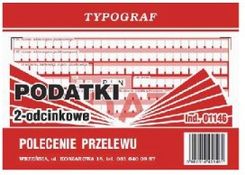 Druk Polecenie przelewu II odc. PODATKI A6 Typograf 01146