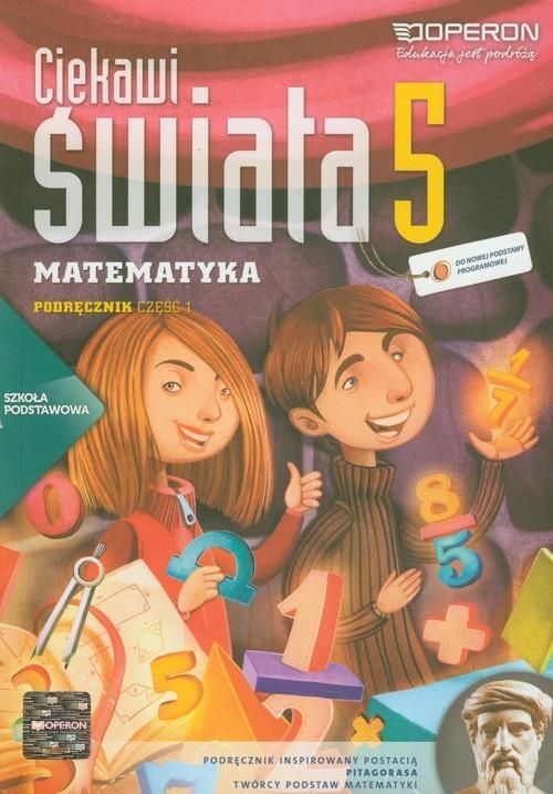 E Podręcznik Matematyka Klasa 5 Podręcznik szkolny Matematyka. Ciekawi świata. Klasa 5. Podręcznik