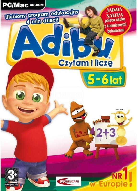Program Edukacyjny Dla 5 Latków Program edukacyjny Adibu Czytam I Liczę 5-6 (Gra PC) - Opinie i ceny na