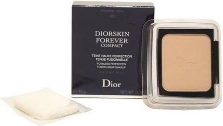 Dior Diorskin Forever Compact Refill podkład w kompakcie odcień 023 Peach  (Flawless Perfection Fusion Wear Makeup) 10 g