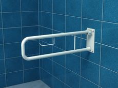 Zdjęcie Poręcz łukowa uchylna biała 700mm. - Zielona Góra