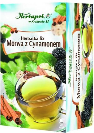 HERBAPOL Herbatka Fix Morwa z cynamonem 20 saszetek