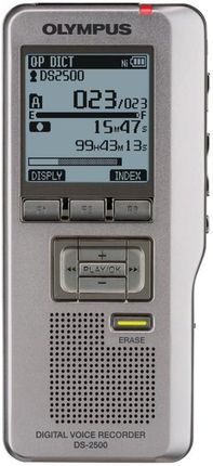 Olympus DS-2500 zawiera baterie Ni-MH