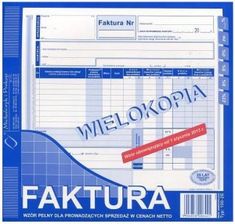 Zdjęcie MIPRO Druk faktura wielokopia Michalczyk 2/3 A4 100-2E - Dobczyce