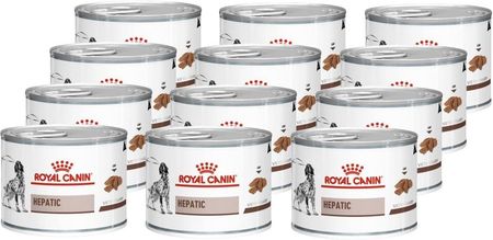 Royal Canin Veterinary Diet Hepatic Canine Wet 12x200g