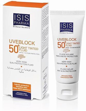 Isis Pharma Uveblock SPF50+ fluid przeciwsłoneczny tonizujacy 40ml