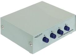 DELOCK SWITCH SZEREGOWY 4 X PORTY RS-232 1 X PORT RS- 232 USB (87589)