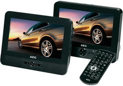Samochodowy palel LCD TV Odtwarzacz DVD AEG DVD4551LCD, 2 monitory 17,6 cm (7"), 12 V, wejście USB, SD - zdjęcie 1
