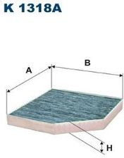 Zdjęcie Filtr kabiny FILTRON K 1318A - Zakroczym