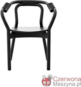 Normann Copenhagen krzesło Knot czarne 602012