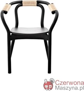 Normann Copenhagen krzesło Knot czarno-kremowe 602011