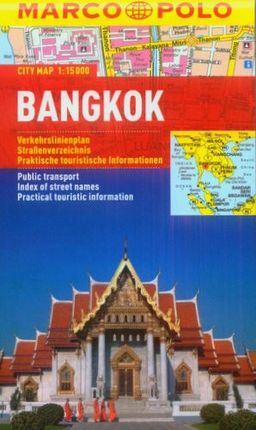 Bangkok mapa 1:15 000 Marco Polo