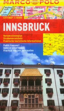 Innsbruck mapa 1:10 000 Marco Polo