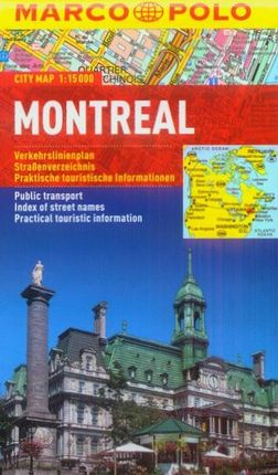 Montreal mapa 1:15 000 Marco Polo