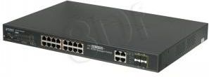 PLANET 16X GE POE 4XSFP 802.3AT (WGSW-20160HP)
